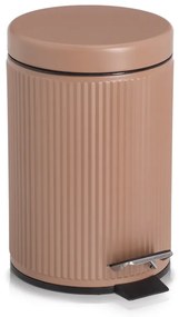 Metalowy kosz łazienkowy BRASS TONE, 3 l