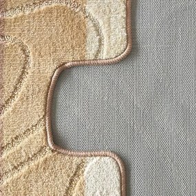 Zestaw beżowych dywaników do łazienki G7-H84