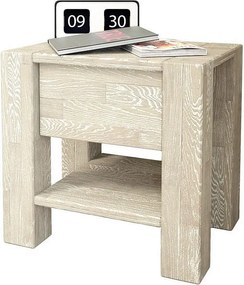 Stolik nocny 45x43x35 cm dąb Aruba