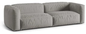 Jasnoszara sofa modułowa 240 cm Martina – Micadoni Home