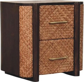 Artisan Furniture Lite drewno Komoda Havana z Plecionym Frontem