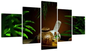 Obraz rzeczy spa (125x70 cm)