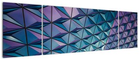 Obraz - struktura koloru (170x50 cm)