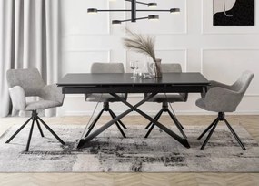 Rozkładany stół Otino z ceramicznym blatem – nowoczesny stół 160–240 cm