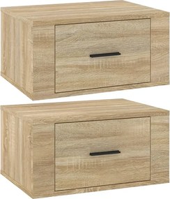 Komplet wizących szafek nocnych dąb sonoma D9-R54