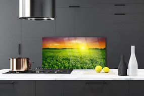 Panel Kuchenny Świt Nad Złocistym Zbożem