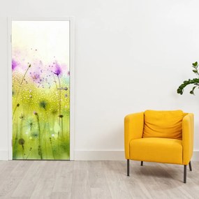Fototapeta na drzwi - Kwiaty polne (95x205cm)