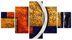 Obraz abstrakcji (125x70 cm)
