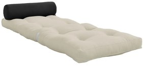 Szarobeżowy materac futon 70x200 cm Wrap Beige/Dark Grey – Karup Design
