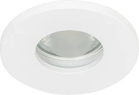 Nowoczesny wpuszczany reflektor łazienkowy biały - Shed