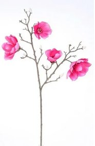 Sztuczna kwiat Magnolia różowa, 86 cm
