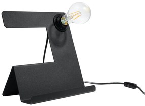 Czarna futurystyczna lampka biurkowa - EX562 W4-E43