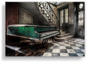 Obraz Styler Canvas Silver Uno Piano, 85x113 cm