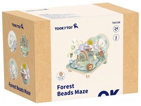 Tooky toy drewniana pętla motoryczna leśny labirynt