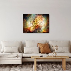 Abstrakcyjny obraz drzewa (70x50 cm)