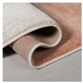 Szaro-różowy dywan Flair Rugs Plaza, 160x230 cm