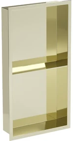Mexen X-Wall-R półka wnękowa z kołnierzem i półką 60 x 30 cm, złota - 1950603010S