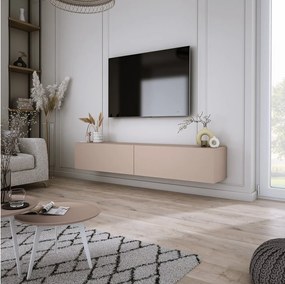 Szafka RTV: Karmelowy Brąz, 170 x 34 x 32 cm