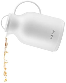 Biały termos Vialli Design, 1 l