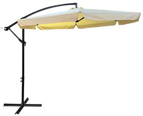 Beżowy parasol do ogrodu - Epis
