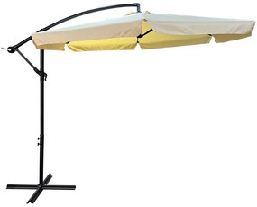Beżowy parasol do ogrodu K2-S95
