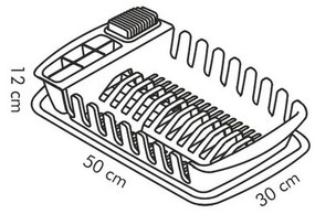 Tescoma CLEAN KIT ociekacz z tacą,