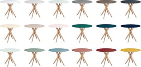 Mały stół do jadalni okrągły Jubi 70 cm, MDF