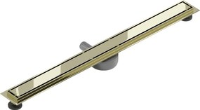 Mexen Flat 360° M13 odpływ liniowy obrotowy 2w1 90 cm, złoty - 1510090-40