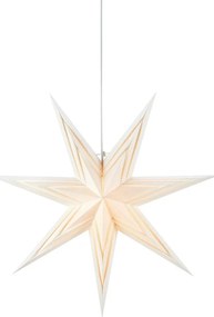 Biała wisząca dekoracja świetlna ze świątecznym motywem ø 70 cm Sombra – Markslöjd