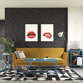 Żółta rozkładana sofa 205 cm Regal – Novogratz