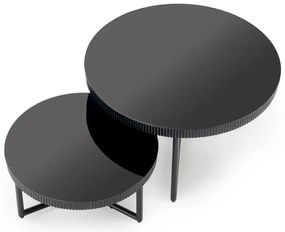 Stolik kawowy COSMO S 60x60cm czarny HALMAR
