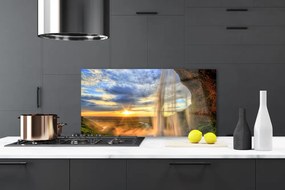 Panel Kuchenny Krystaliczny Wodospad Górski