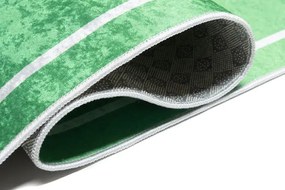 Zielony prostokątny dywan z boiskiem G1-S53