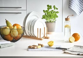 Plastikowa deska do krojenia, wyglądem imitująca granit, wytrzymały i praktyczny produkt ozdobny.