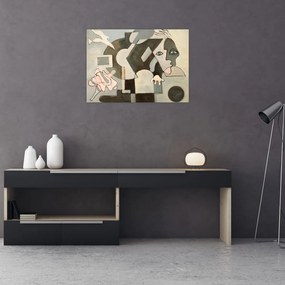 Obraz na szkle - Kubizm (70x50 cm)
