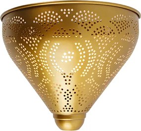 Orientalna lampa ścienna złota - Zayn