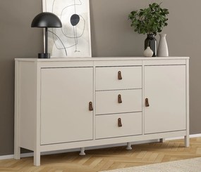 Komoda pokojowa z szafkami i szufladami Madrid 3+2, kaszmir mat