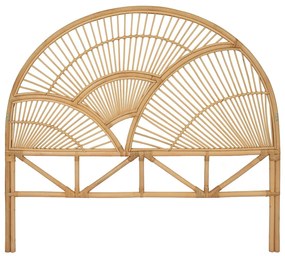 Zagłówek do łóżka 140 cm - Rattan - Naturalny - EFELA