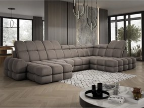 Narożnik TOLLO XL Prawostronny Elektryczna regulacja Tkanina SOLAR 28 WERSAL