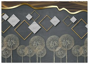 Obraz na szkle abstrakcji (70x50 cm)