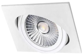 LED Oprawa wpuszczana LED/6W/230V 4000K 8,5x8,5 cm biała