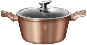 Aluminiowy złoty garnek z powłoką granitową 2,5L H0-H67