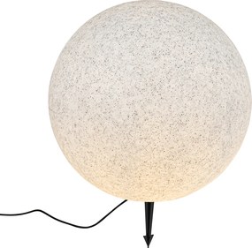 Nowoczesna lampa zewnętrzna szara 56 cm IP65 - Nura