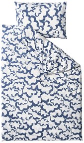 PrzytulneMieszkanie.pl PrzytulneMieszkanie.pl Bawełniana pościel MAGIC SKY biało-niebieska Rozmiar pościeli: 70 x 90 cm | 140 x 200 cm