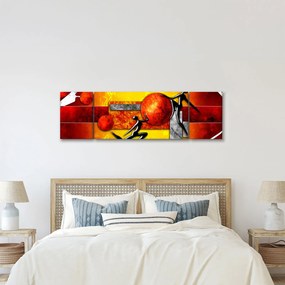 Obraz - Malarstwo ludzkości (170x50 cm)