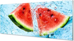 Szklany Panel Arbuz w Krystalicznej Wodzie