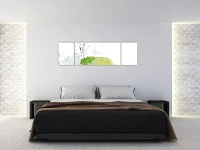 Obraz - Soczyste cytryny (170x50 cm)