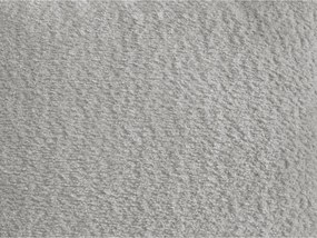 Jasnoszary podnóżek z materiału bouclé Azra – Bobochic Paris