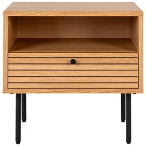 Stolik z blatem w dekorze dębu 40x50 cm Kyoto – House Nordic