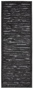 Dywan nowoczesny Alma Pasy ciemne szare 80 cm x 220 cm